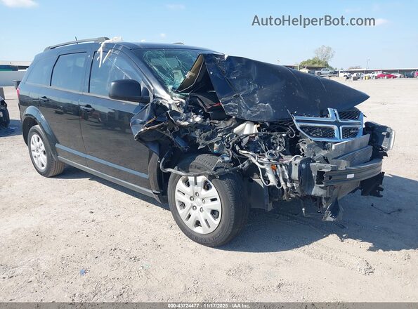 3C4PDCAB3LT207039 2020 DODGE JOURNEY Black Przód prawy