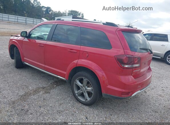 3C4PDCGG6JT156748 2018 DODGE JOURNEY Красный Задняя левая четверть