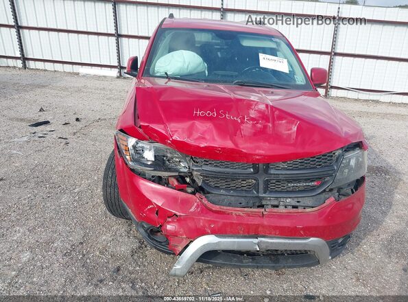 3C4PDCGG6JT156748 2018 DODGE JOURNEY Красный Вид спереди