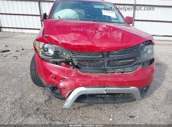 3C4PDCGG6JT156748 2018 DODGE JOURNEY Красный Вид щитка приборов