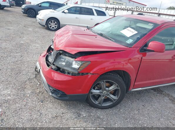 3C4PDCGG6JT156748 2018 DODGE JOURNEY Красный 