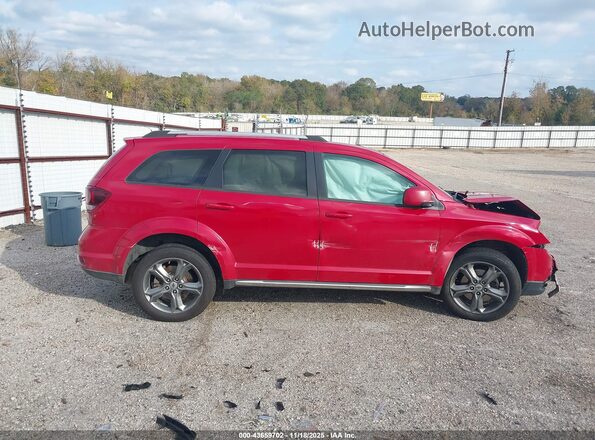 3C4PDCGG6JT156748 2018 DODGE JOURNEY Красный Панорамный вид салона 360°