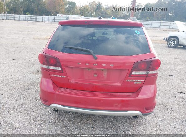 3C4PDCGG6JT156748 2018 DODGE JOURNEY Красный 
