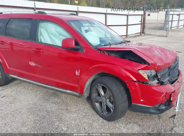 3C4PDCGG6JT156748 2018 DODGE JOURNEY Красный 