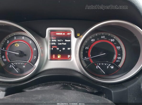 3C4PDDBG8HT592198 2017 DODGE JOURNEY Black უკანა სავარძლების ხედი