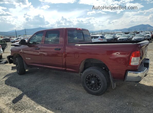 3C63R3CL8MG528758 2021 RAM 3500 Maroon უკანა მარცხენა