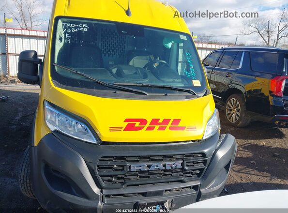 3C6LRVBG1PE515477 2023 RAM PROMASTER 1500 Желтый Вид панели приборов