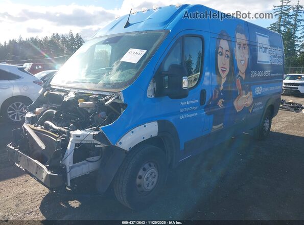 3C6LRVDG2PE528736 2023 RAM PROMASTER 2500 Blue Vista tres cuartos delantera izquierda