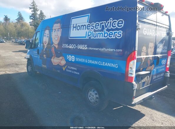 3C6LRVDG2PE528736 2023 RAM PROMASTER 2500 Blue Trasero izquierdo