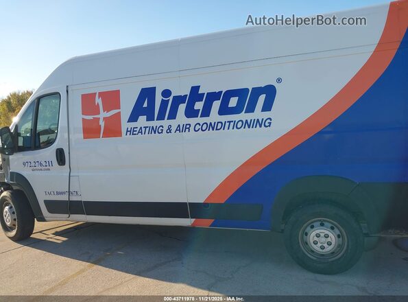 3C6LRVDG4PE557381 2023 RAM PROMASTER 2500 White სალონის 360-გრადუსიანი ხედი