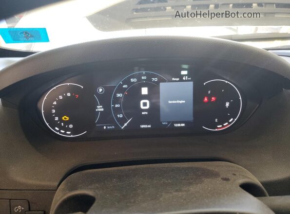 3C6LRVDG5SE539660 2025 RAM PROMASTER Белый Вид щитка приборов