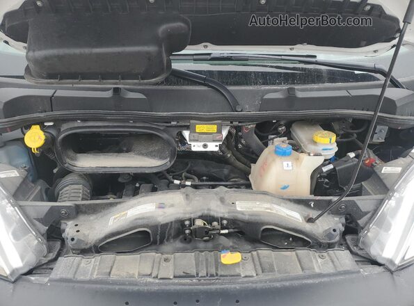 3C6LRVDGXRE132153 2024 RAM PROMASTER White Вид підкапотного простору