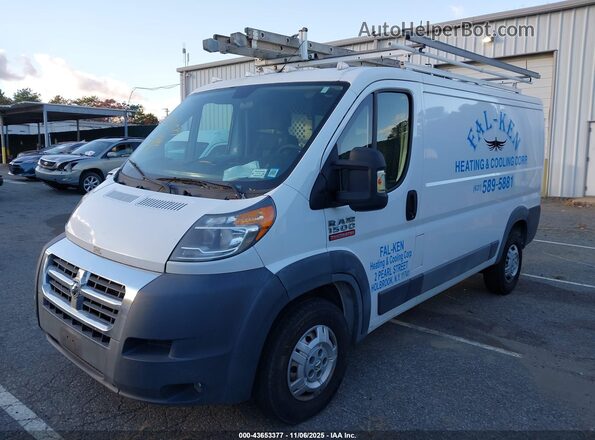 3C6TRVAG8HE525913 2017 RAM PROMASTER 1500 White Vista tres cuartos delantera izquierda