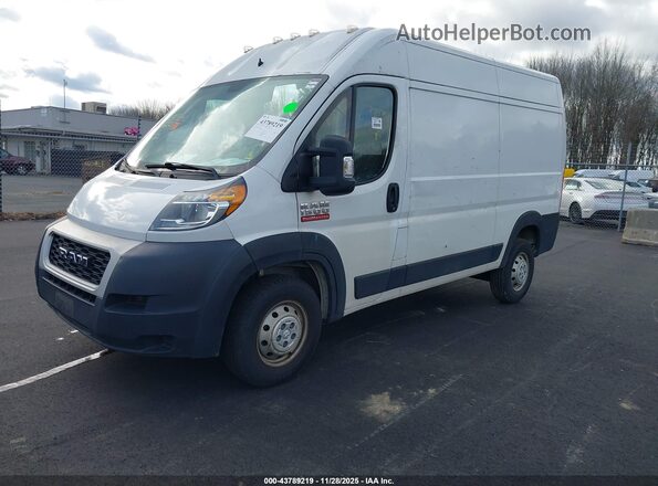 3C6TRVBG5LE127159 2020 RAM PROMASTER 1500 White Vista tres cuartos delantera izquierda