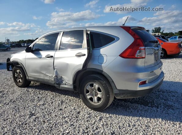 3CZRM3H3XGG707277 2016 HONDA CRV Серебряный Задняя левая четверть