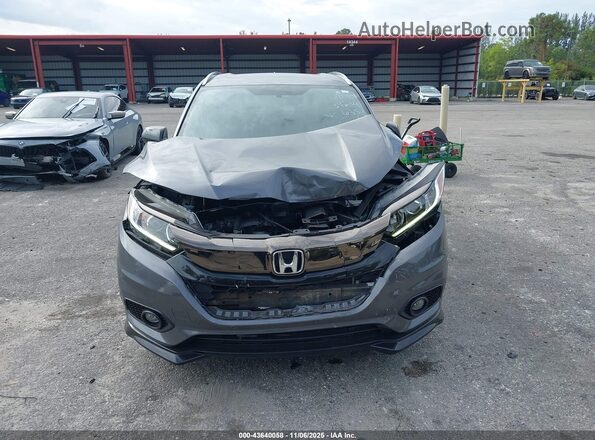 3CZRU5H12MM716353 2021 HONDA HR-V Gray Vista del cuadro de instrumentos