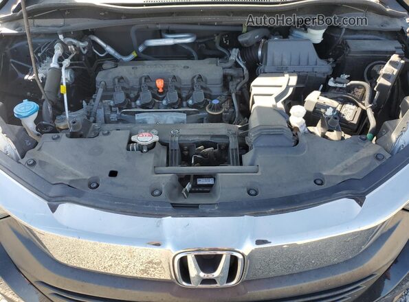 3CZRU6H31MM710874 2021 HONDA HR-V Black Vista del compartimento del motor