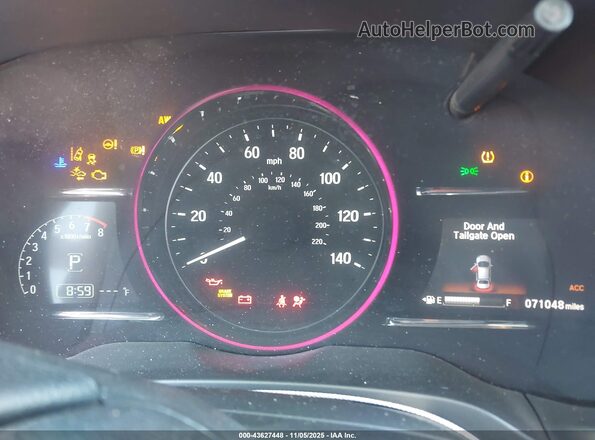 3CZRU6H55LM706441 2020 HONDA HR-V Серебряный Вид задних сидений