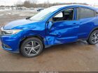 2022 Honda Hr-v Awd Ex Blue vin: 3CZRU6H55NM744352