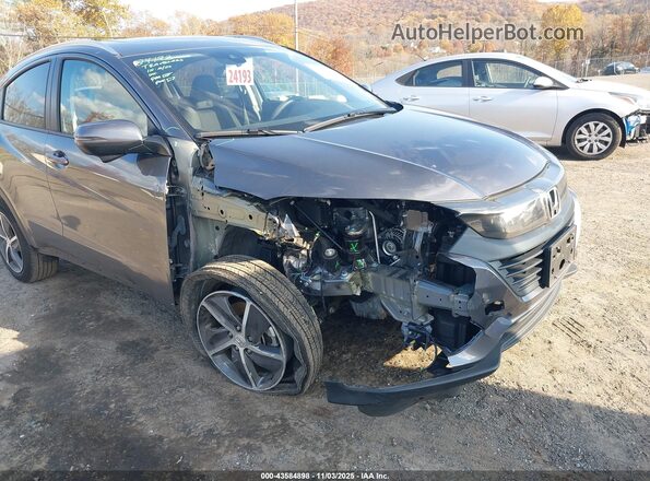 3CZRU6H55NM762611 2022 HONDA HR-V Gray Widok z przodu