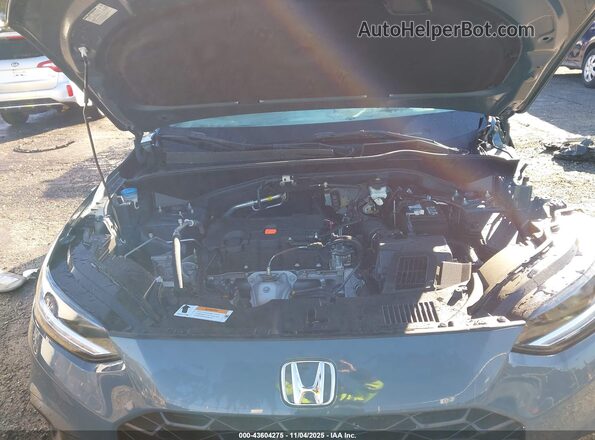 3CZRZ1H35PM707758 2023 HONDA HR-V Бирюзовый Вид сзади