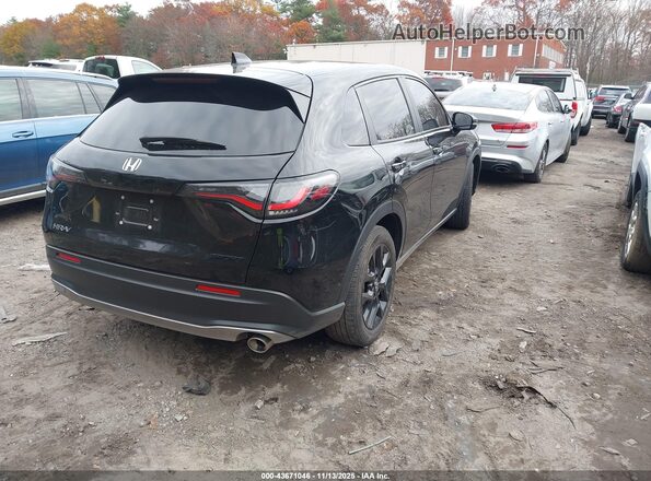3CZRZ2H53RM757276 2024 HONDA HR-V Черный Задняя правая четверть