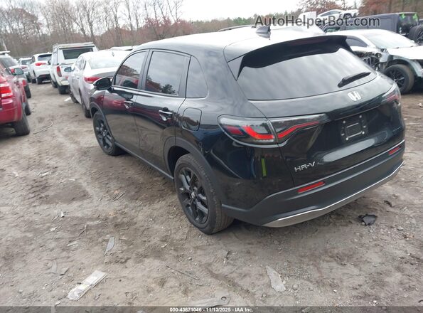 3CZRZ2H53RM757276 2024 HONDA HR-V Черный Задняя левая четверть