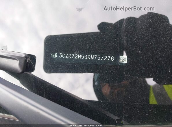 3CZRZ2H53RM757276 2024 HONDA HR-V Черный Вид подкапотного пространства