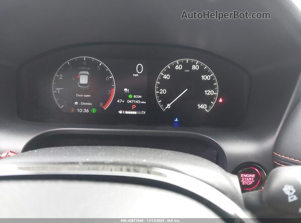 3CZRZ2H53RM757276 2024 HONDA HR-V Черный Вид задних сидений