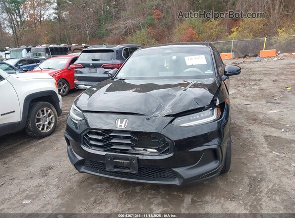 3CZRZ2H53RM757276 2024 HONDA HR-V Черный Вид задней части салона
