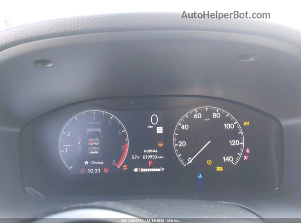 3CZRZ2H56PM709980 2023 HONDA HR-V Синий Вид задних сидений