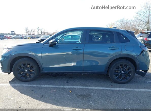 3CZRZ2H56PM709980 2023 HONDA HR-V Синий Панорамный вид салона 360°