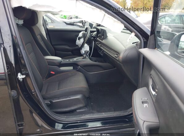 3CZRZ2H58PM714288 2023 HONDA HR-V Черный Вид салона спереди