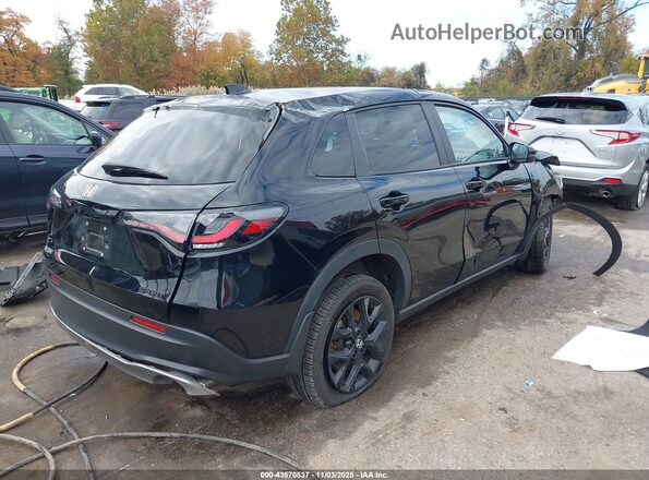 3CZRZ2H58PM714288 2023 HONDA HR-V Черный Задняя правая четверть