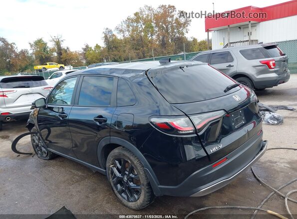 3CZRZ2H58PM714288 2023 HONDA HR-V Черный Задняя левая четверть