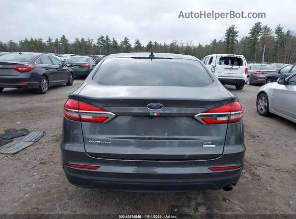 3FA6P0CD7LR137094 2020 FORD FUSION Gray 