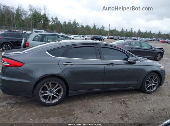 3FA6P0CD7LR137094 2020 FORD FUSION Gray Widok wnętrza z tyłu