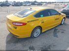 2016 Ford Fusion Hybrid Se Желтый vin: 3FA6P0LU3GR140290