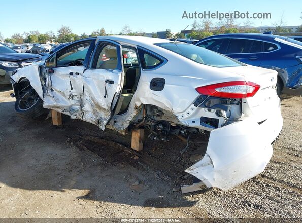 3FA6P0LU3GR316349 2016 FORD FUSION HYBRID White Tył lewy