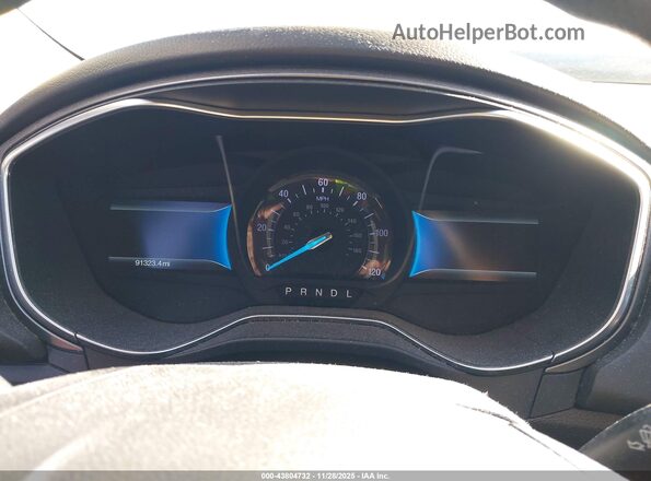 3FA6P0LU6JR272595 2018 FORD FUSION HYBRID Синий Вид задних сидений