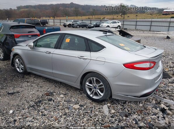 3FA6P0LU7GR350892 2016 FORD FUSION HYBRID Серебряный Задняя левая четверть
