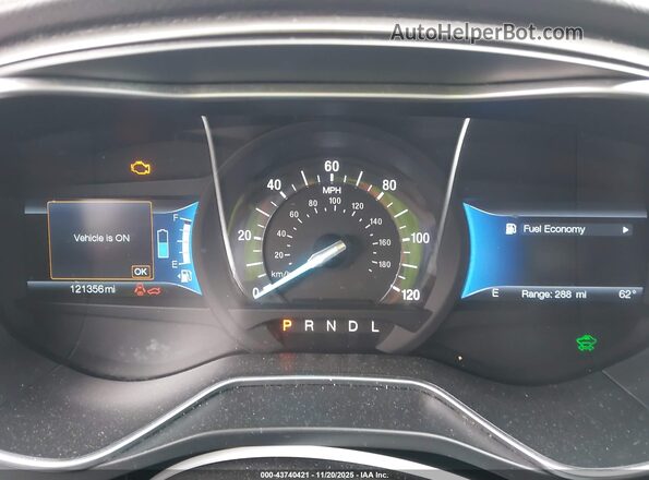 3FA6P0LU7HR286208 2017 FORD FUSION HYBRID Серый Вид задних сидений