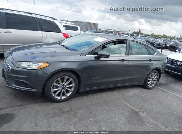 3FA6P0LU7HR286208 2017 FORD FUSION HYBRID Серый Панорамный вид салона 360°