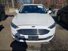 2017 Ford Fusion Energi Titanium Белый vin: 3FA6P0SU2HR147461