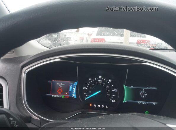 3FA6P0UU7GR124012 2016 FORD FUSION HYBRID Gray უკანა სავარძლების ხედი