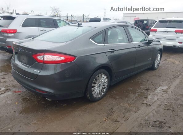 3FA6P0UU7GR124012 2016 FORD FUSION HYBRID Gray უკანა მარჯვენა