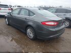 2016 Ford Fusion Hybrid S Gray vin: 3FA6P0UU7GR124012