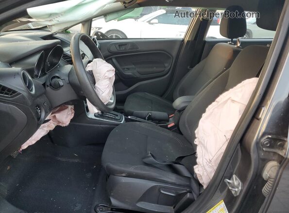 3FADP4BJ0KM110742 2019 FORD FIESTA Gray Widok wnętrza z przodu