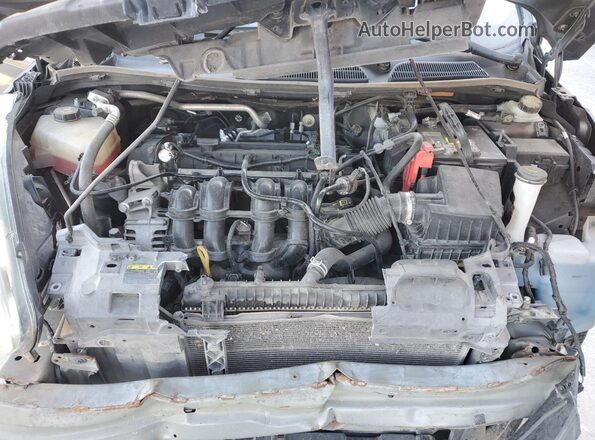 3FADP4BJ3GM184552 2016 FORD FIESTA Серый Вид задней части салона