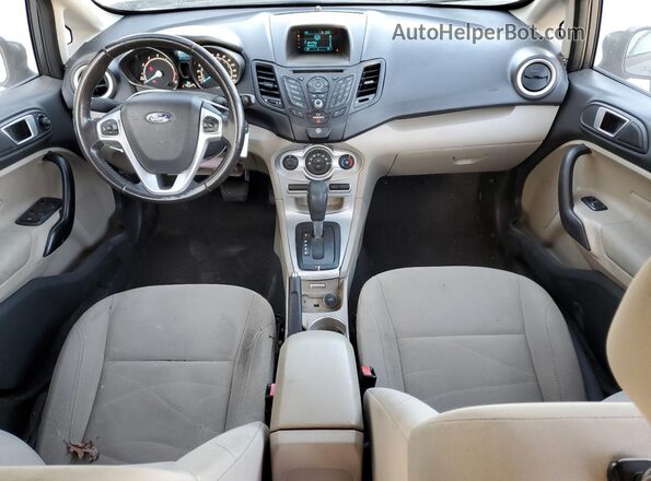 3FADP4BJ3GM184552 2016 FORD FIESTA Серый Вид панели приборов